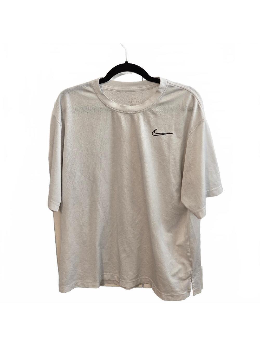 Nike Dri-FIT White Short Sleeve Athletic Tee Men’s Medium